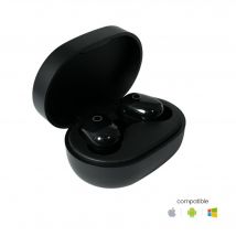 Ecouteurs Sans fils Bluetooth - Noir