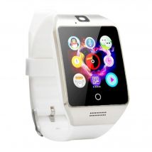 Montre Connectéee Téléphone iOs Android Smartwatch Bluetooth Antiperte Appels Sms Sim Blanc YONIS