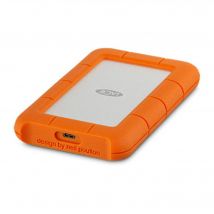 Unità disco portatile LaCie Rugged 4Tb USB C Orange - Nuovo