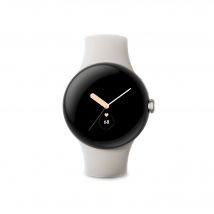 Google Pixel Watch AMOLED 41 mm Pantalla táctil digital Plata Wifi GPS (satélite)- Reacondicionado - Excelente estado