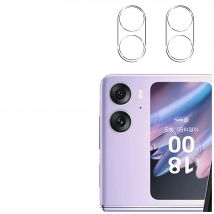 Film protecteur de lentille arrière de l'objectif appareil Photo / Caméra verre trempé pour OPPO Find N2 Flip 5G - XEPTIO