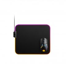 Steelseries QcK Prism Cloth Medium Alfombrilla de ratón para juegos Negro - Nuevo