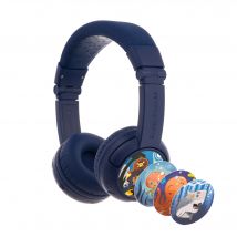 Casque Buddyphones PLAY + Bleu nuit