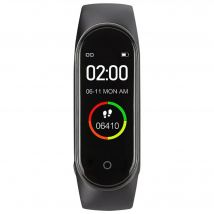 Bracelet tracker d'activité Fit Lime Noir Abyx