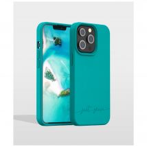 JUST GREEN Funda protectora para iPhone 13 Pro Natura Reciclable Azul - Nuevo