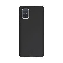 Coque renforcée Samsung Galaxy A71 Feronia biodégradable Terra 2m Noire Itskins