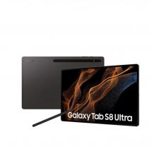 Tablette Tactile - SAMSUNG - Galaxy Tab S8 Ultra - 14.6 - RAM 12Go - 512 Go - Wifi + Cellular - S Pen inclus - Anthracite