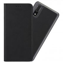 Étui et Coque slim magnétique 2-en-1 pour Huawei P20, Noir