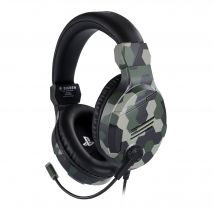 Bigben Interactive PS4OFHEADSETV3G écouteur/casque Avec fil Arceau Jouer Camouflage