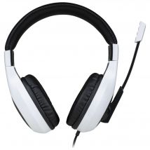 Casque PC Jack 3.5mm avec Micro Blanc Bigben