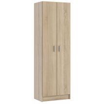 KIT ARMADIO 2 ANTE MULTIUSO 5 RIP 59X37X180 ROVCANAD