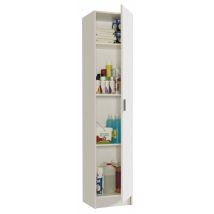 KIT ARMADIO 1 ANTA 4 RIPIANI MULTIUSO 37X37XH180CM