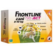 FRONTLINE TRI-ACT CANI 5-10 KG 6 PIPETTE OFF. SPECIALE