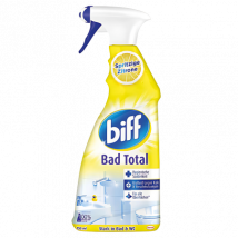 Biff Bath Total Kylpyhuoneen sitruunainen puhdistussuihke - 750ml