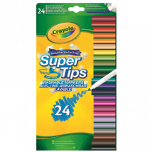Crayola Super Tips - värikärjet - 24 kpl