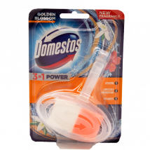 Domestos 3in1 WC-blokki - Golden Blossom - Kultainen kukka