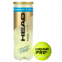 HEAD Pro S+ Padel-pallot – 3 kpl