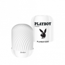 Playboy Pleasure 70th Anniversary Egg Stroker – Valkoinen