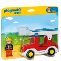 Playmobil 1.2.3 Paloauto ja tikkaat