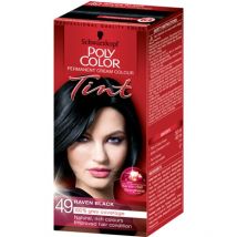 Schwarzkopf Poly Color Tint Hiusväri - 49 Korppi Musta
