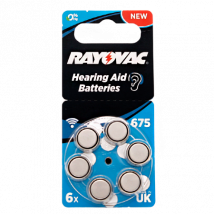 Rayovac Acoustic Special 675 - 6 kpl.