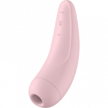 Satisfyer Curvy 2+ vaaleanpunainen paineilmavibraattori