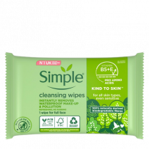 Simple Biohajoavat Kind To Skin Puhdistusliinat - 25 kpl