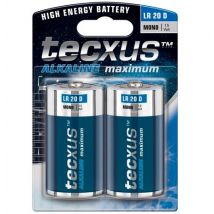 Tecxus Alkaline Maximum D/LR20 paristot - 2 kpl
