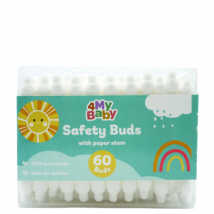 4mybaby Safety Cotton Buds – 60 kpl