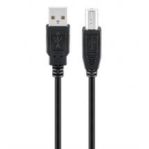 Goobay USB 2.0 Hi-Speed kaapeli - 3 metriä
