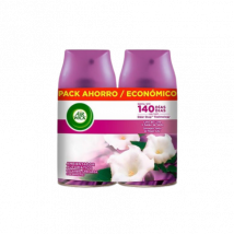 Air Wick Smooth Satin & Moon Lily ilmanraikastin - 2x250ml
