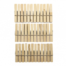 All About Home Puiset puristimet - 36 kpl.