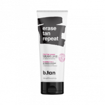 b.tan Erase Tan Repeat 2-In-1 Tan Eraser Body Wash + Scrub - 236 ml