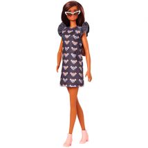 Barbie Fashionistas pitkä nukke ruskeilla hiuksilla