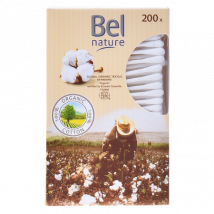 Bel Nature Luomu puuvillapyyhkeitä - 200 kpl
