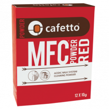 Cafetto MFC Red puhdistusaine espressokoneeseen 12 kpl.