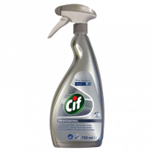 Cif Ruostumattoman teräksen suihke- ja lasinpuhdistusaine - 750ml