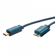 Clicktronic High Speed USB 3.0 -sovitinkaapeli - 1 m