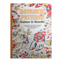 Colour & Doodle Botanical Patterns Värityskirja