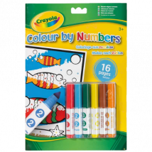 Crayola Colour by Numbers -värityskirja