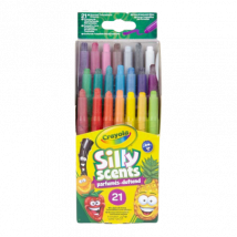 Crayola Tuoksuvat Mini Twistable värikynät - 21 kpl