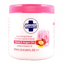 Curalene Ravitseva voide Ruusu & Arganöljy - 500ml