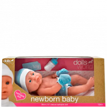 Dolls World Vastasyntynyt vauva poika nukke