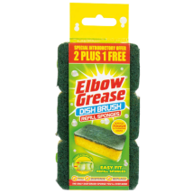 Elbow Grease Dish Brush Refill Sponges - 3 kpl