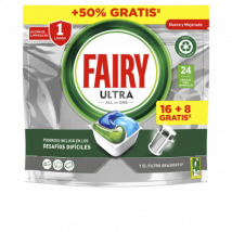 Fairy All in 1 Ultra Plus astianpesuainetabletit - 24 kpl