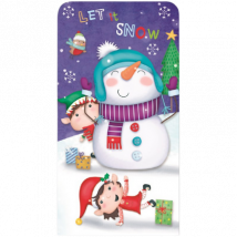 Giftmaker joulukortti - Let it Snow