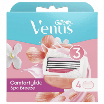 Gillette Venus Comfortglide Spa Breeze partaterät 4 kpl