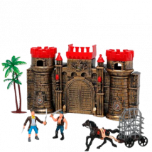 Keyly Toys Merirosvolinnan leikkisetti - 6 kpl
