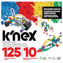 K’NEX Aloittelijan Rakennussarja – 125 osaa