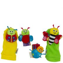 Lamaze Gardenbug ranne- ja jalkarattaat ja helistimet